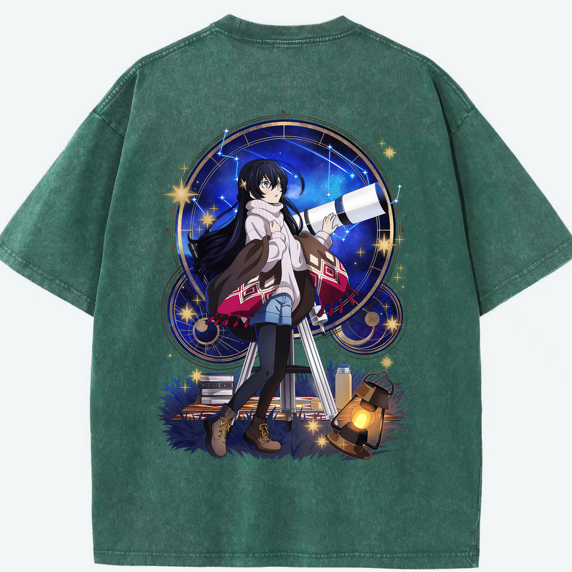 （画像用） 文豪ストレイドッグス Bungo Stray Dogs 綿100% ヴィンテージ風 半袖Tシャツ（背面プリント）